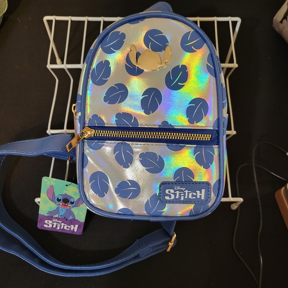 Disney Handbags - NWT Stitch Holographic bag